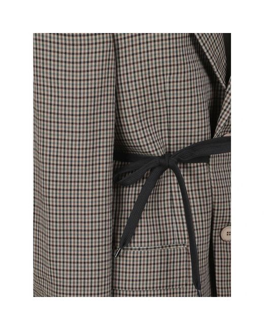 Balenciaga Gray Blazers