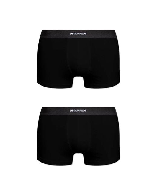 DSquared² Black Bottoms for men