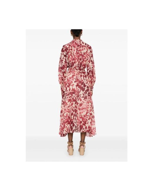 Midi Dresses di Forte Forte in Red