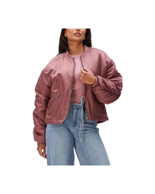 Object Objmary New L/S Lo Sh Bomber in het Red