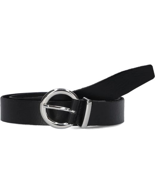 Notre-v Accessoires ,Zwart ,Leer Riem in het Black
