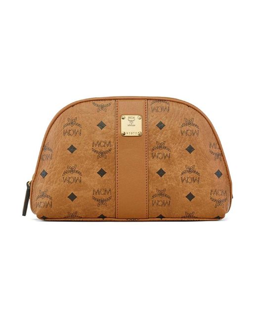 MCM Brown Toilet Bags