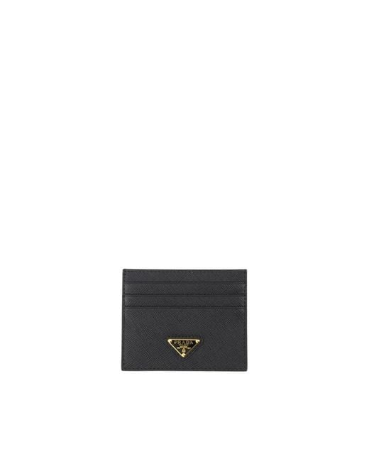 Prada Black Wallets & Cardholders