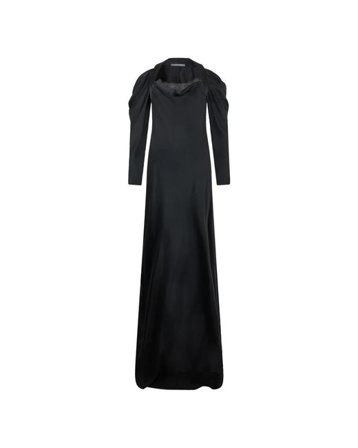 Alberta Ferretti Black Maxi Dresses