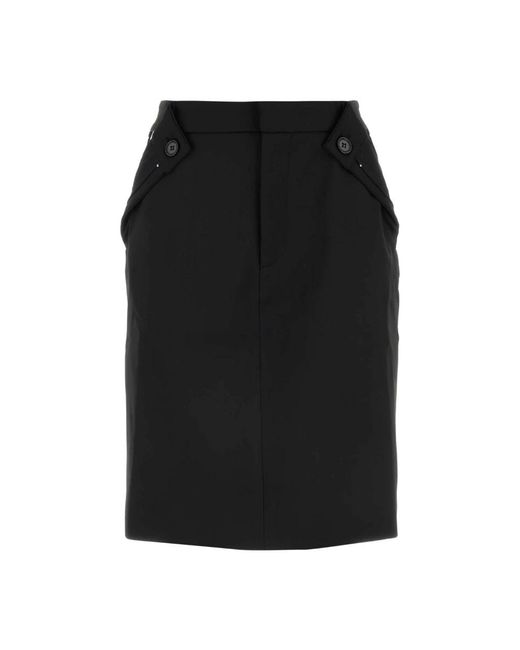 Coperni Rokken ,Zwart ,Polyester Stretch Rok Van Polyestermix in het Black