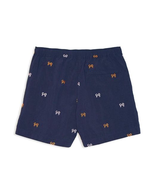 Soulland Shorts in het Blue voor heren