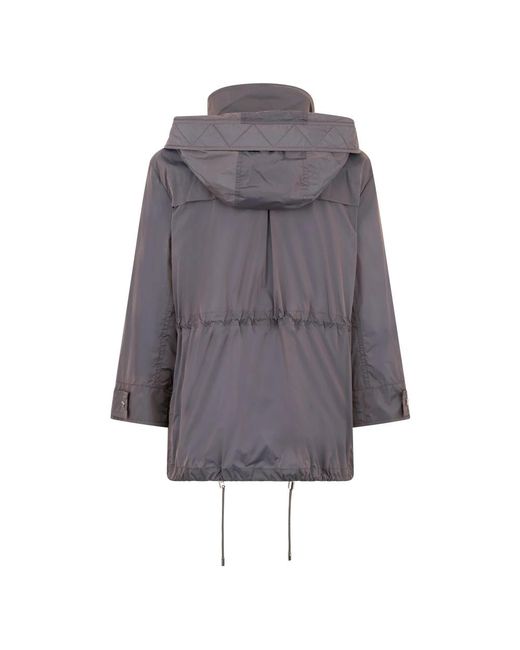 Moorer Gray Parkas