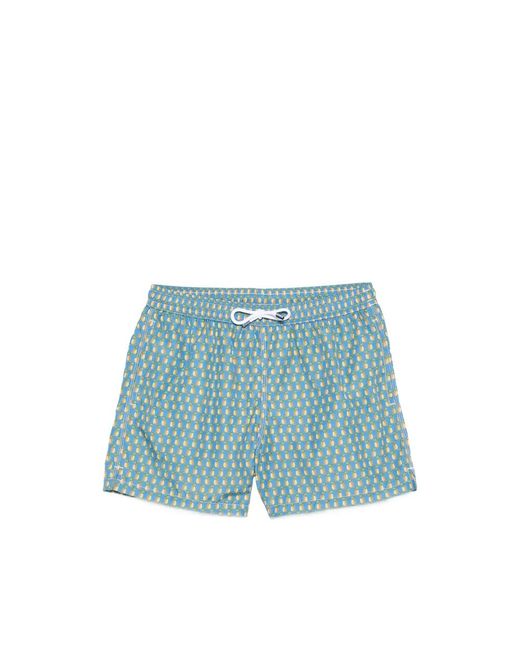 Fedeli Blue Beachwear for men