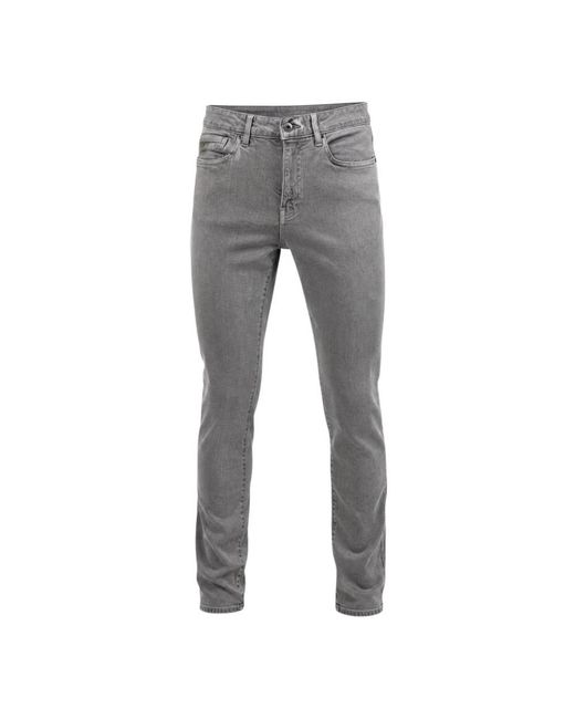 ARMANI EXCHANGE Gray Slim Fit Jeans for men