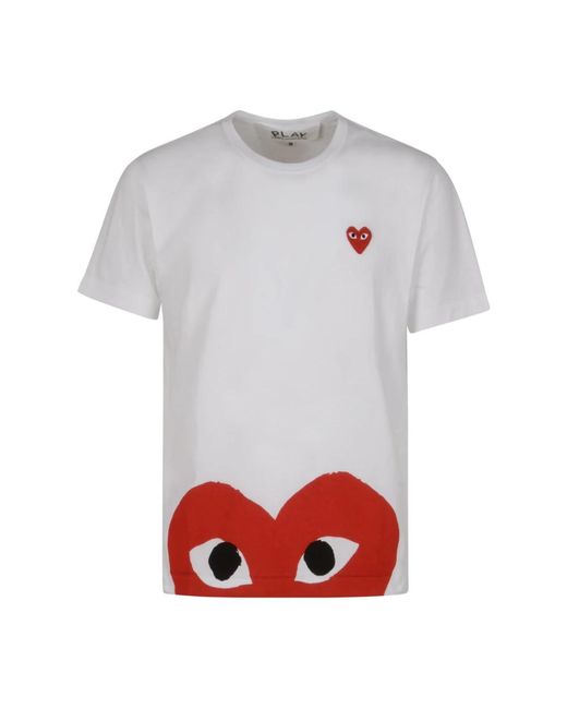 COMME DES GARÇONS PLAY Gray T-Shirts for men