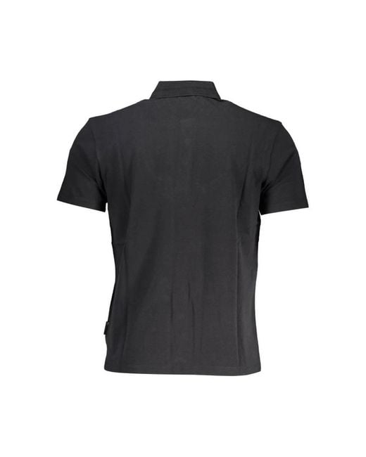 Napapijri Black Polo Shirts for men