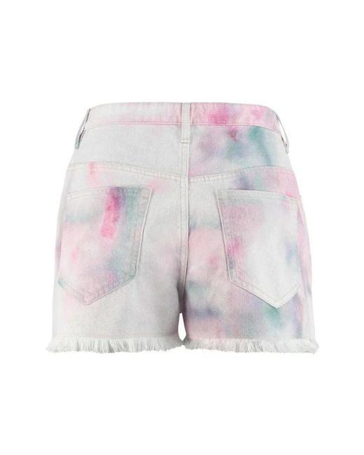 Isabel Marant White Denim Shorts