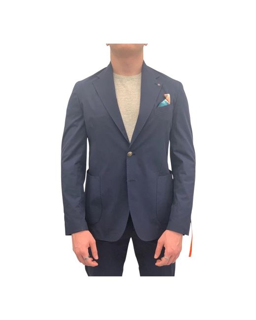 Bharnaba Blue Blazers for men