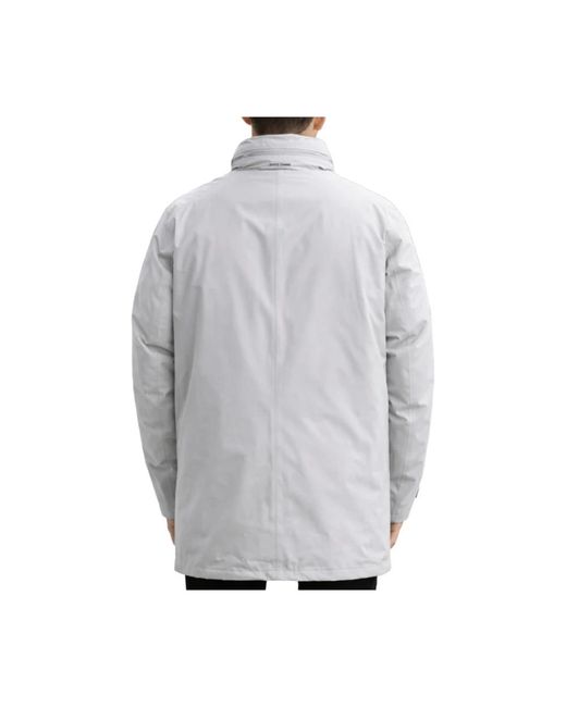 Herno Long Jacket in het Gray voor heren