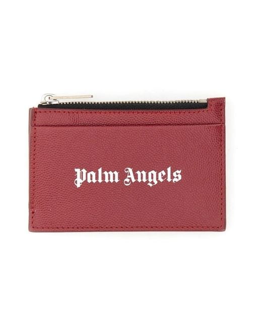 Palm Angels Red Wallets & Cardholders for men
