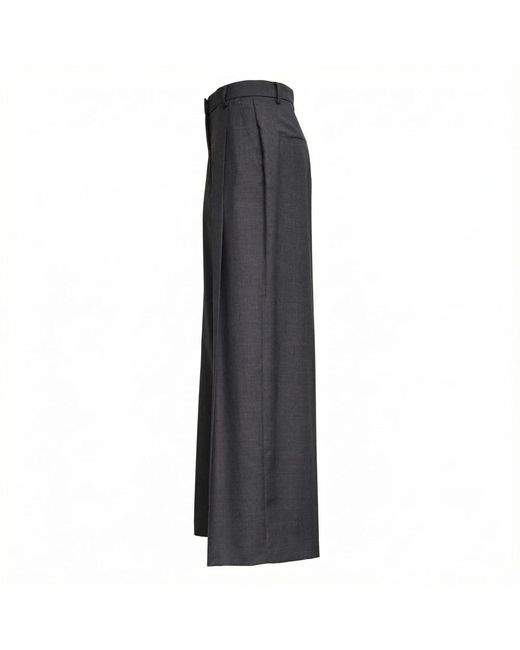N°21 Gray Wide Trousers