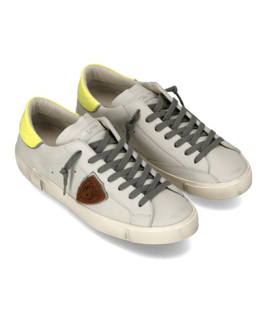 Philippe Model White Sneakers for men