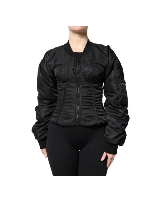 Bomber Jackets Dolce & Gabbana de color Black
