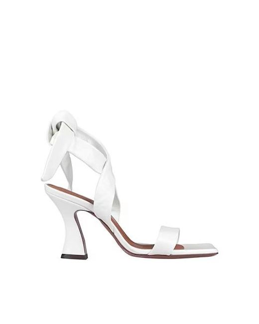 Shoes > sandals > high heel sandals L'Autre Chose en coloris White