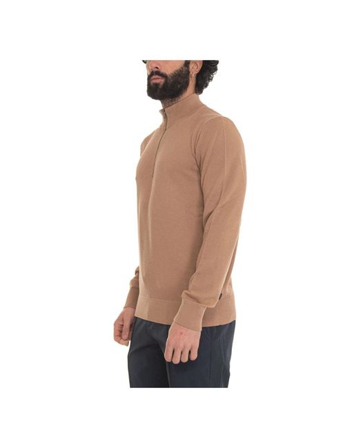 HUGO Turtlenecks in het Brown voor heren
