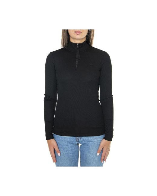 Lacoste Half-Zip Coltrui in het Black