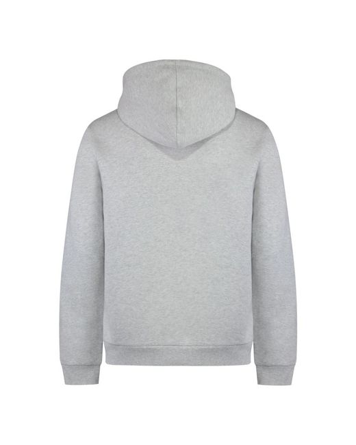 A.P.C. Hoodies & Sweatvesten ,Grijs ,Katoen Standard Rue Madame Cotton Hoodie in het Gray voor heren