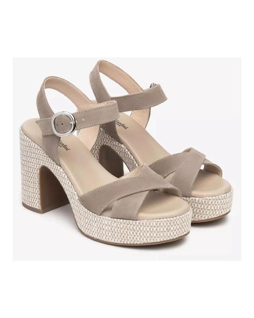 Nero Giardini White High Heel Sandals