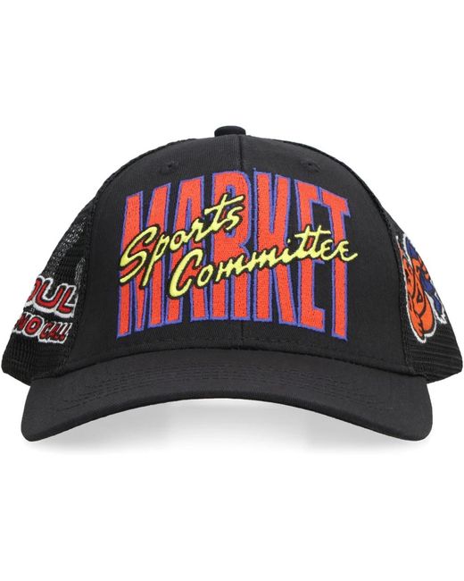 Caps di Market in Red da Uomo