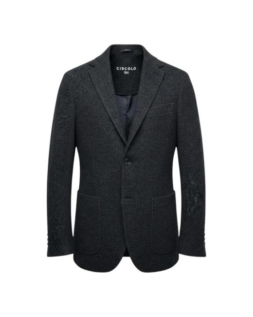 Circolo 1901 Black Blazers for men