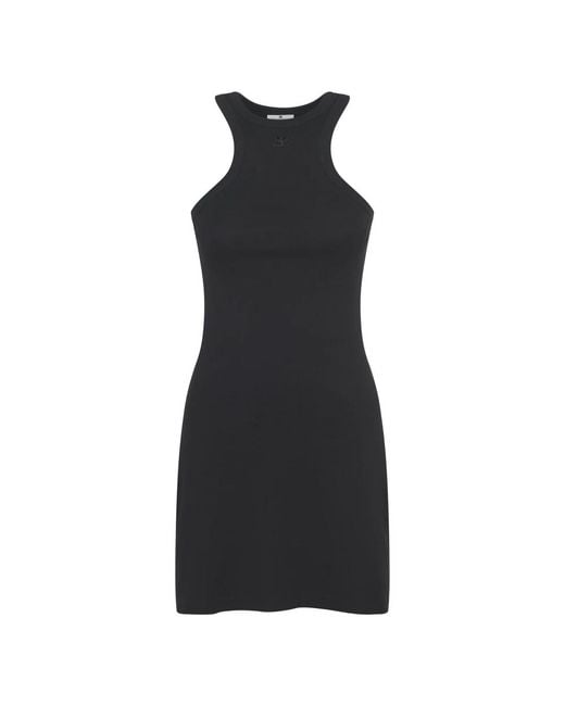 Courreges Black Short Dresses