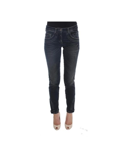 Ermanno Scervino Blue Skinny Fit Jeans