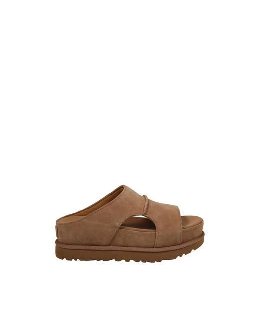 Ugg Brown Sliders