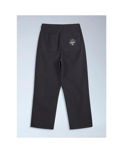 Adidas Originals Blue Straight Trousers for men