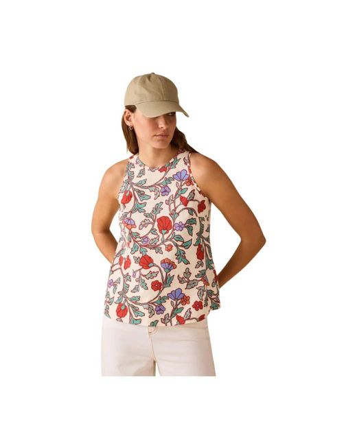 Pennyblack Red Sleeveless Tops