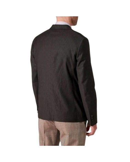 Paul Smith Geruite Blazer in het Black voor heren