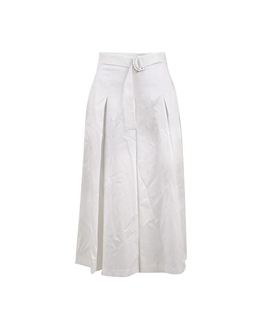 Drumohr Midi Skirts in het White