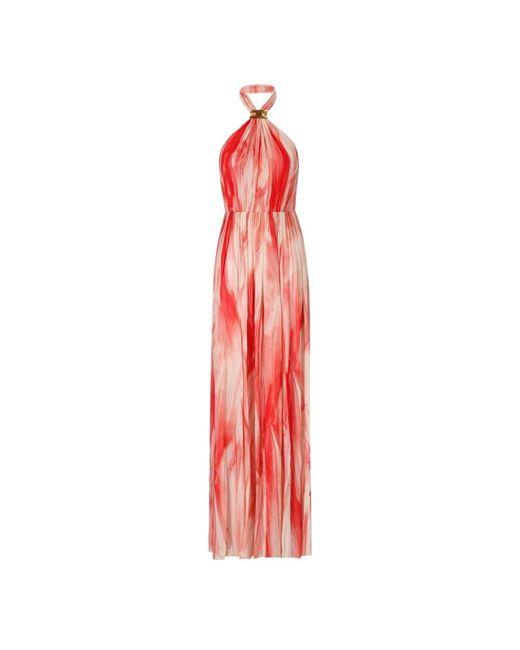 Elisabetta Franchi Red Carpet Boter Red Passion Jurk