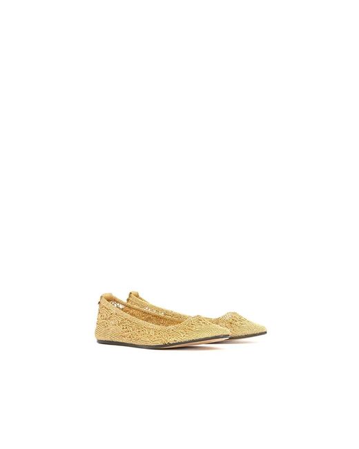 Isabel Marant Metallic Ballerina Shoes