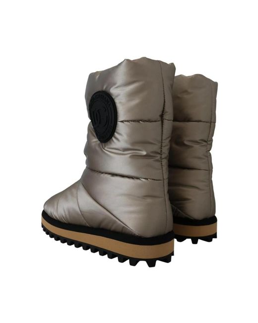 Dolce & Gabbana Brown Winter Boots for men