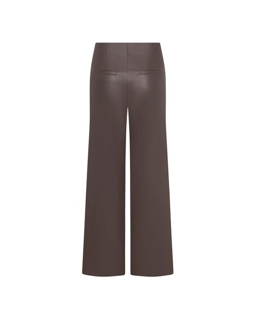 Seductive Wide Trousers in het Brown