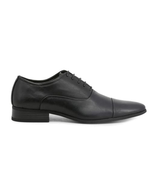 DUCA DI MORRONE Black Business Shoes for men