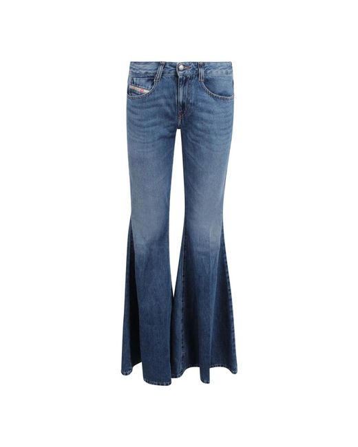 DIESEL Blue Flared Jeans