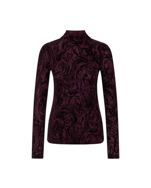 Marc Cain Purple Long Sleeve T-Shirts