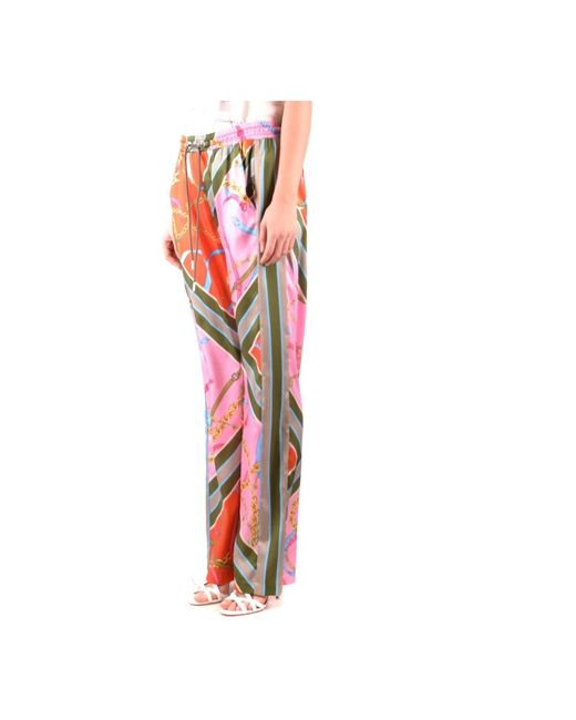 Pinko Red Sweatpants
