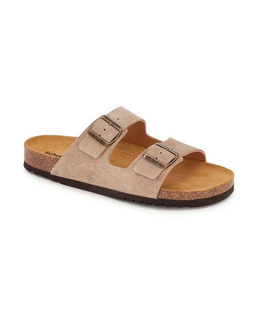 Scholl Natural Sliders for men