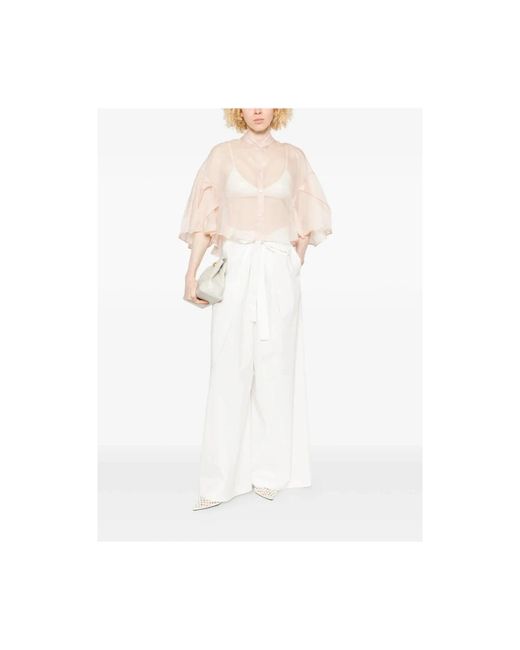 Max Mara Pink Blouses