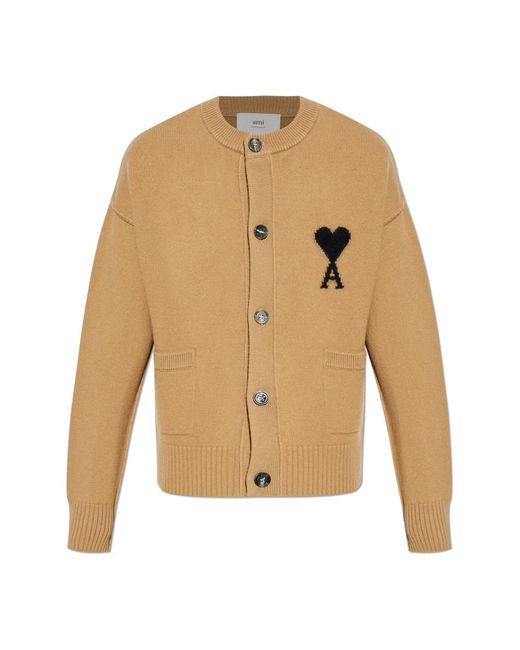 AMI Cardigans in het Natural