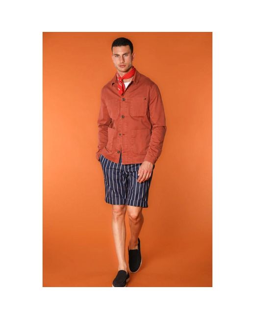 Casual Shorts Mason's de hombre de color Blue