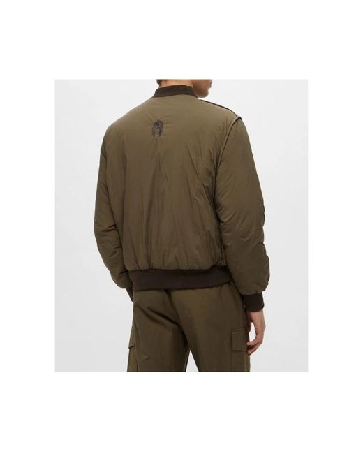 Ice Play Green Bomber Jackets for men
