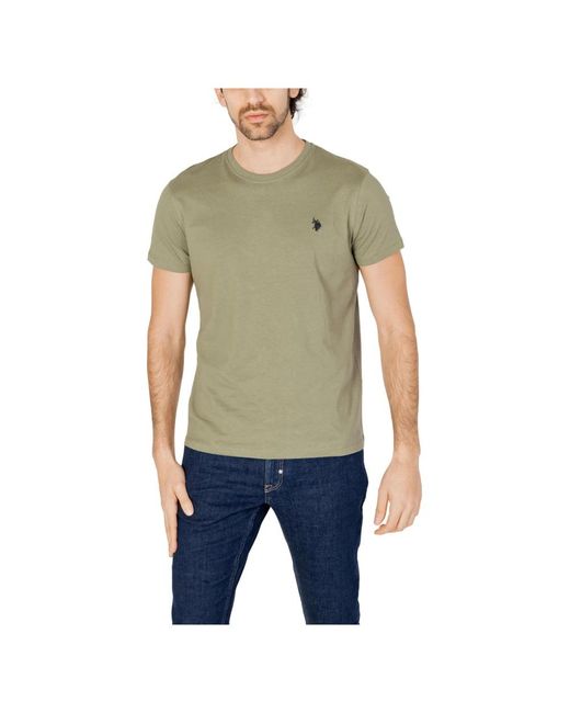 U.S. POLO ASSN. Green T-Shirts for men